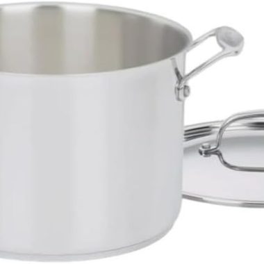 Cuisinart 766-24 Chef’s Classic 8-Quart Stockpot with Cover, Stainless Steel